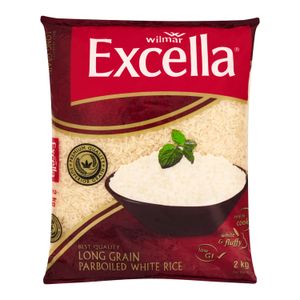 Excella Parboiled Rice (1 x 2kg)