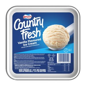 Country Fresh Country Fresh Ice Cream Vanilla (1 x 5L)