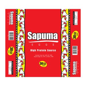 Sapuma Extra Large Eggs (1 x 2.5 Dozen)