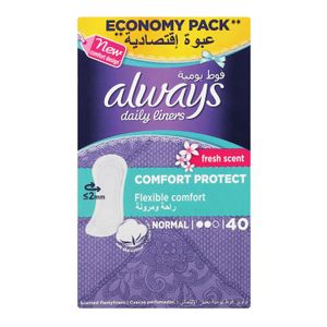 Always Panty Liners Normal Scented (1 x 40's)