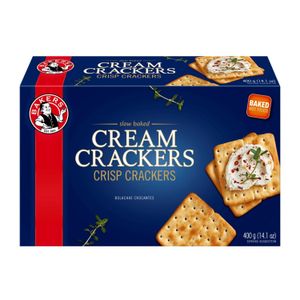 Bakers Cream Crackers Biscuits (2 x 200g)