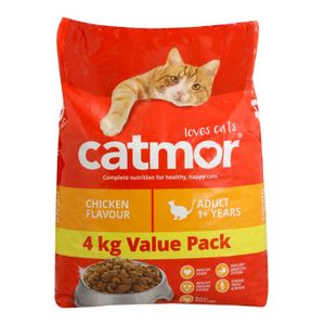 Catmor 1 x 4kg Adult Dry Cat Food