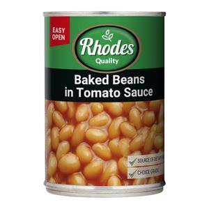 Rhodes Baked Beans In Tomato Sauce (12 x 410g)