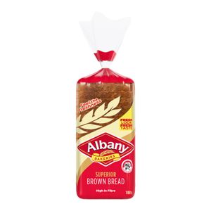 Albany Brown Sliced Bread (1 x 700g)