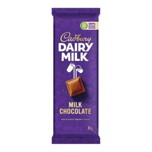 Cadbury Slabs Dairy Milk (24 x 80g)