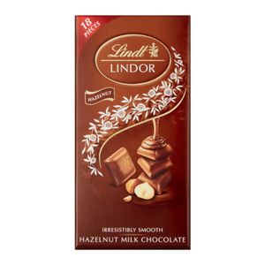 Lindt Lindor Chocolate Slab Hazelnut (1 x 100g)