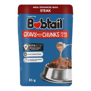 Bobtail 1 x 85g Gravy With Chunks