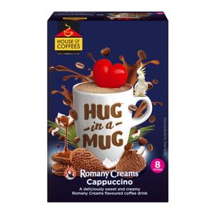 House Of Coffees 96 x 24g HUG IN A MUG CAPPUCCINO
