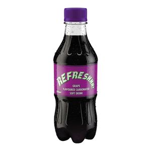 REFRESHHH Carbonated Soft Drink Grape (1 x 330ml)