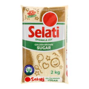 Selati Golden Brown Sugar (1 x 2kg)
