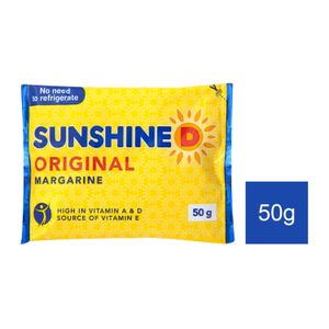 Sunshine D Margarine F/Fat Sachet (50g)