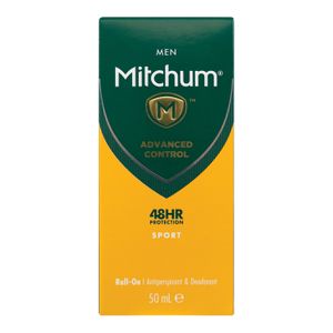 Mitchum Roll On Male Sport (6 x 50ml)
