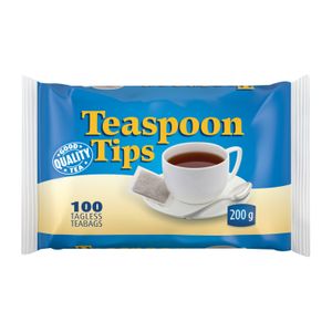 Teaspoon Tips 1 x 100'S x 36 Tea Bag Pouch