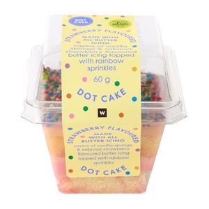Strawberry Flavoured Dot Cake 60 g