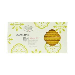 Bronze Die Mafaldine or Ruffled Ribbon Shaped Pasta 500 g