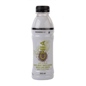 100 % Apple and Kiwi Fruit Juice Blend With Chia Seeds 500 ml