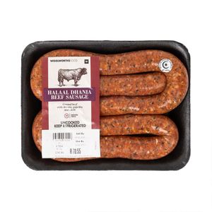 Halaal Dhania Beef Sausage Avg 500 g