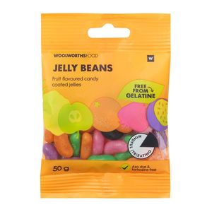 Gelatine Free Jelly Beans 50 g