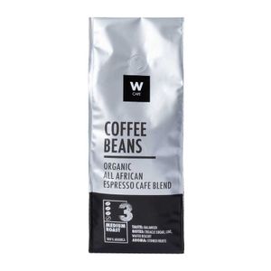 WCafe Organic All African Espresso Cafe Blend Beans 500 g