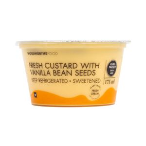Fresh Custard with Vanilla Bean Seeds 175 ml