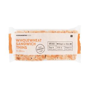 Wholewheat Sandwich Thins 8 Slices