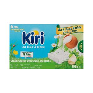 Kiri? Cream Cheese with Garlic & Herbs 108 g