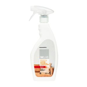 W.Lab 3 in 1 Bergamot and Cedarwood Leather Cleaner and Conditioner 500 ml