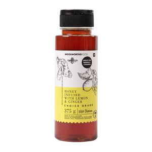 Honey Infused With Lemon and Ginger 375 g