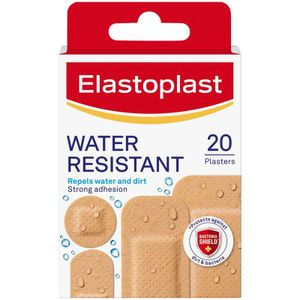 Elastoplast Water Resistant Plasters 20 pk