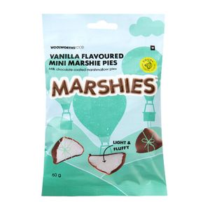 Vanilla Flavoured Mini Marshie Pies 60 g