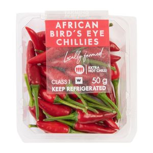 African Bird's Eye Chillies 50 g