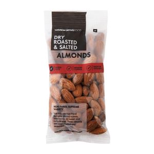 Dry Roasted and Salted Almonds 100 g