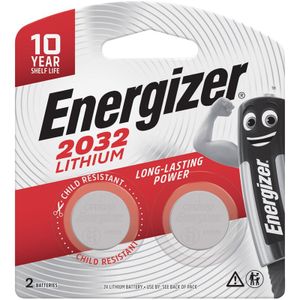 Energizer 2032 3 V Lithium Coin Battery 2 pk