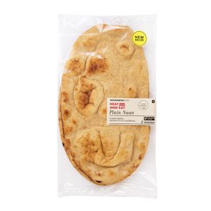 Heat & Eat Plain Naan Breads 2 pk