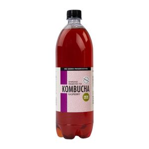 Raspberry Flavoured Ceylon Tea Kombucha Drink 1 L