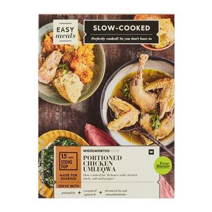 Free Range Slow Cooked Portioned Chicken Umleqwa Avg 2 kg
