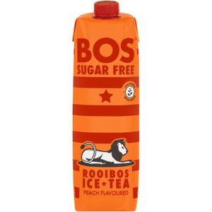 BOS Sugar Free Peach Ice Tea 1 L