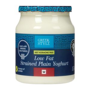 Greek Style Low Fat Strained Plain Ayrshire Yoghurt 150 g
