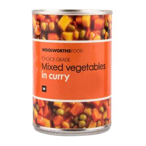 Mixed Vegetables in Curry 410 g