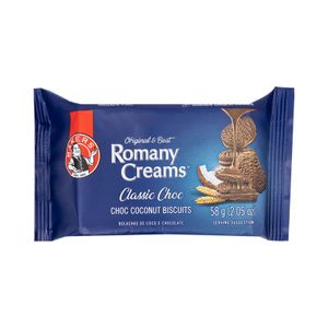 Bakers Original Classic Choc Coconut Romany Creams Biscuits 58 g