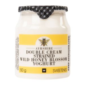 Double Cream Ayrshire Strained Wild Honey Blossom Yoghurt 150 g