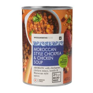 Moroccan Style Chickpea and Chicken Soup 400 g