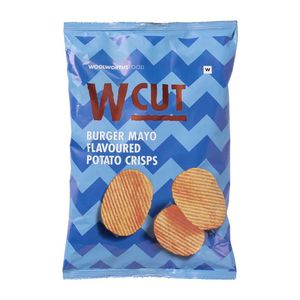 WCUT? Burger Mayo Flavoured Potato Crisps 125 g