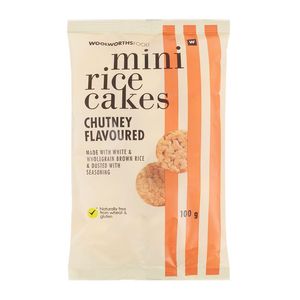 Chutney Flavoured Mini Rice Cakes 100 g