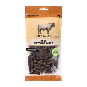 Free Range Beef Biltong Bites 150 g
