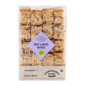 Nut and Seed Rusks 450 g