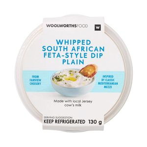 Plain Whipped South African Feta Style Dip 130 g