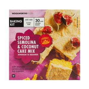 Spiced Semolina and Coconut Cake Mix 535 g