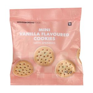 Mini Vanilla Flavoured Cookies 30 g