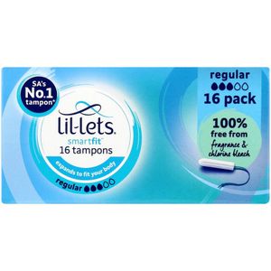Lil-lets Smartfit Regular Tampons 16 Pcs